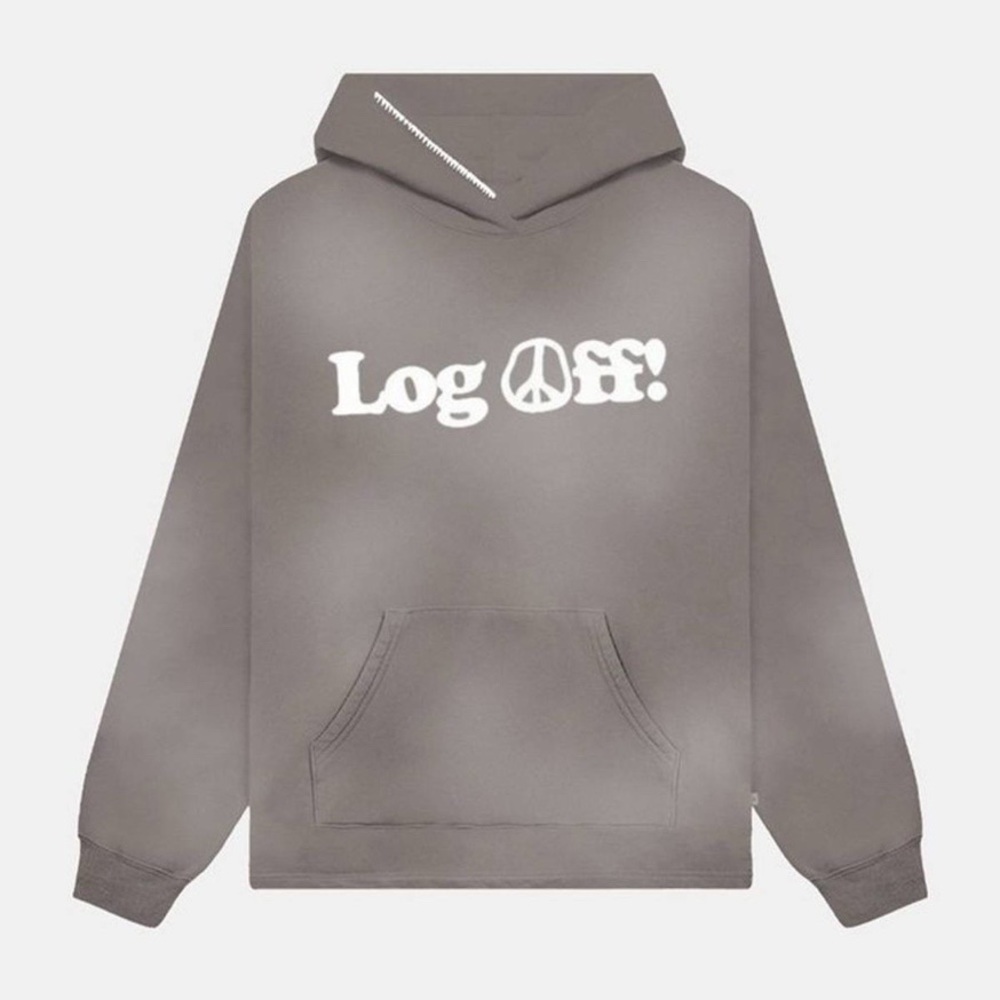 MADHAPPY RARE LOG OFF HOODIE SIZE M